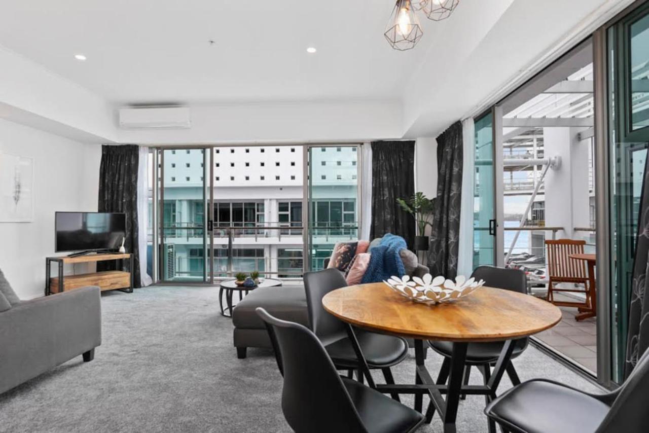Chic 1 Bedroom Princess Wharf Apartment W/ Ac Auckland Exteriör bild