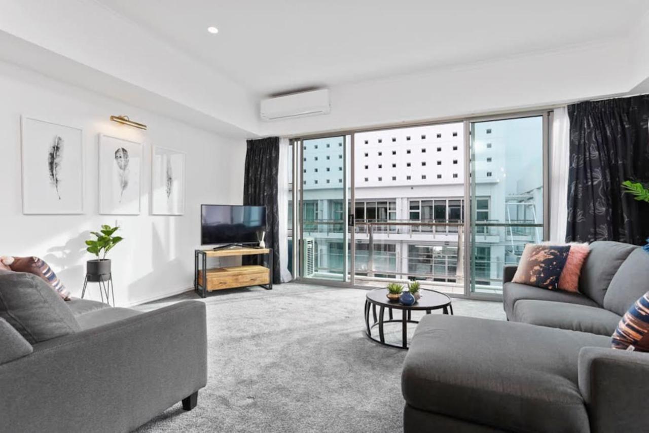 Chic 1 Bedroom Princess Wharf Apartment W/ Ac Auckland Exteriör bild