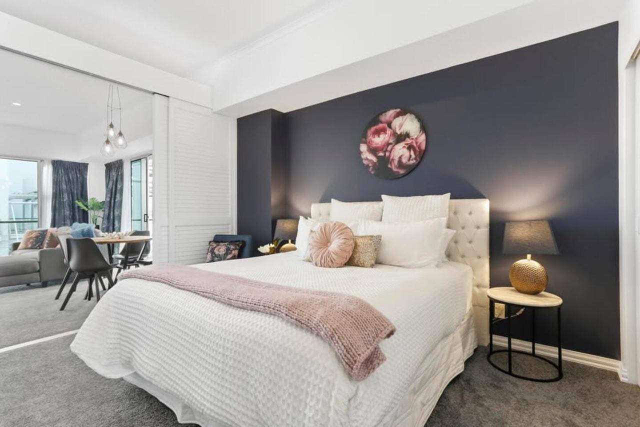 Chic 1 Bedroom Princess Wharf Apartment W/ Ac Auckland Exteriör bild